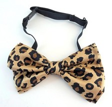 Leopard Animal Print Bow Tie Adjustable