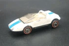 1969 Hot Wheels Redline Jack Rabbit Special White Interior With Protective Case