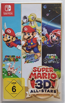 Nintendo Switch Super Mario 3D All-Stars - Getestet & Sehr guter Zustand