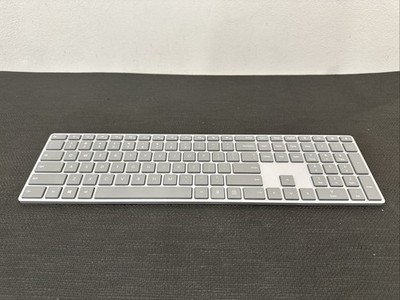 Microsoft Bluetooth Modern Keyboard with fingerprint ID Model 1780 Working 