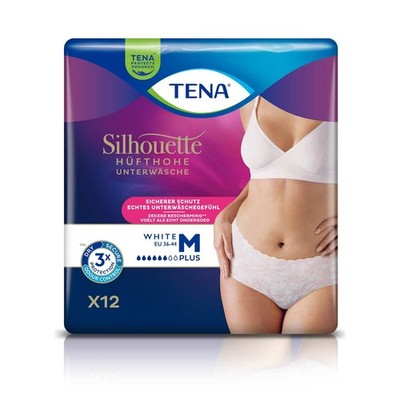 TENA Silhouette Plus M White, 24 Stück