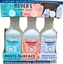Mrs Meyers Clean Day Multisurface Cleaner Variety 3 x 24 Oz Bottles
