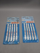 Bosch T144DF T-Shank Jigsaw Blades Bimetal Lot Of Two 5 Packs Cuts Wood 10pcs