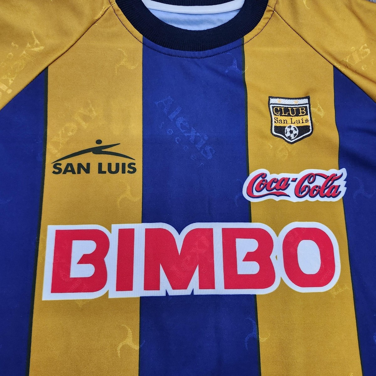 Club San Luis Jersey Mens XL Blue Yellow Liga MX Soccer Football