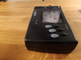 Sega Genesis Nomad Console With Games & AC Cord! Tested & Working!