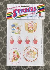 Strawberry Shortcake 1980's ARGENTINA Stickers American Greetings