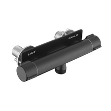 RV Shower Faucet Valve, All Metal Camper Shower Faucet, Matte Black 4  RV Shower