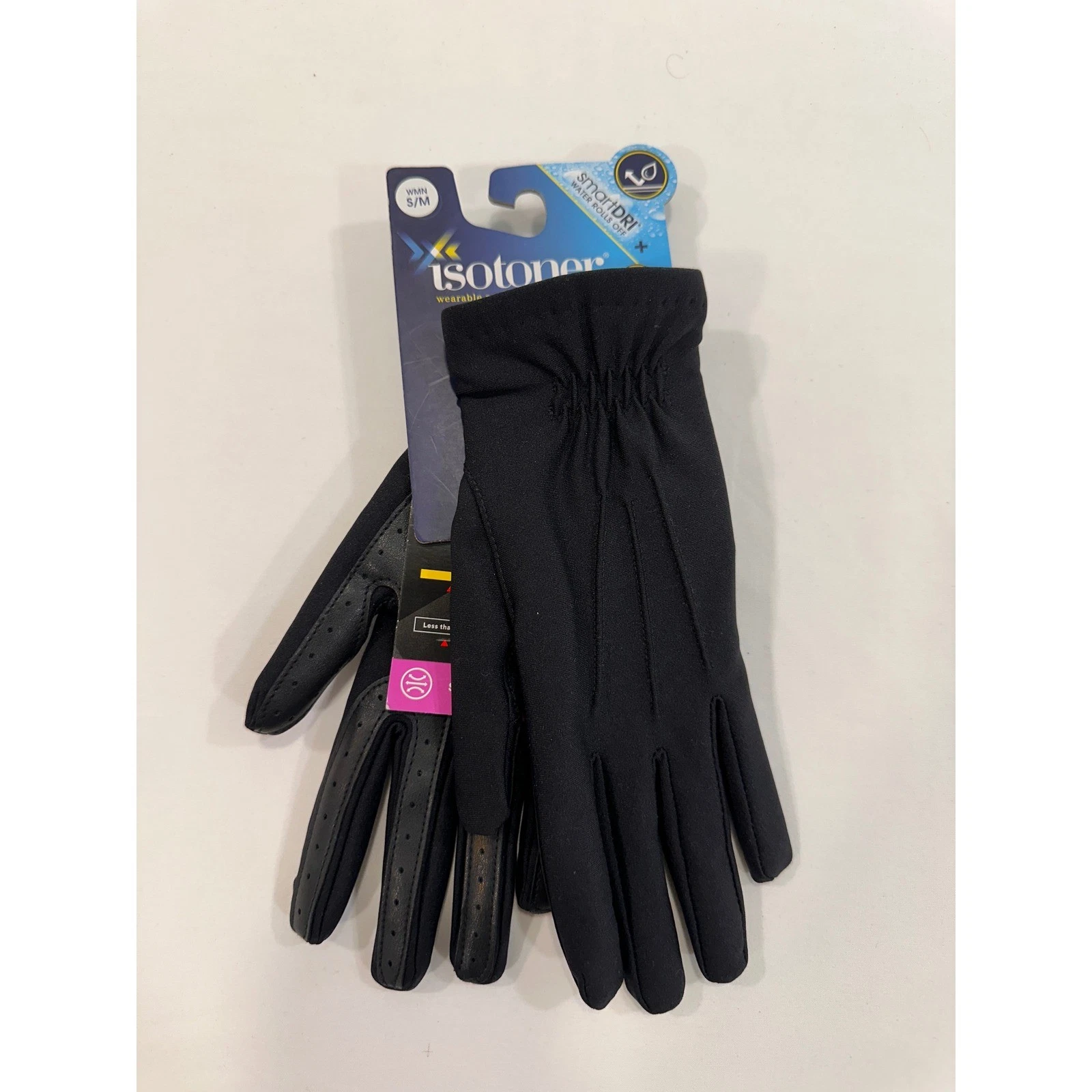 Isotoner smartDRI smartTouch Gloves Women S/M Black Thinsulate