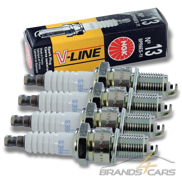 4X NGK ZÜNdkerze FÜR Opel Ascona C Kadett E-image