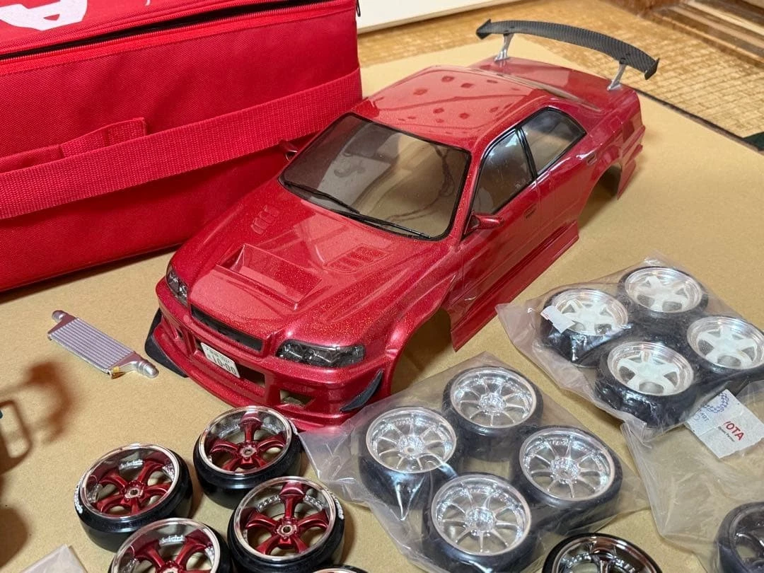 Yokomo JZX100 Chaser RC Drift Car Full Set Complete with Chassis