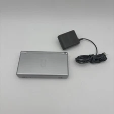 Nintendo DS Lite System Portable Gaming Console - Silver (+ Charger)