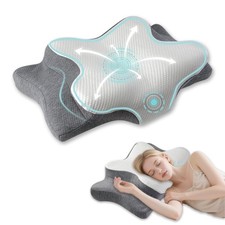 Cervical Pillow for Neck and Shoulder-Ergonomic Neck Support Pillows for Slee...