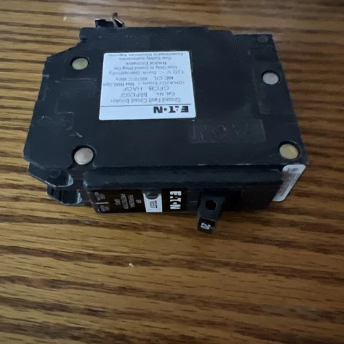 Eaton BRP120GF 20 Amp I Pole Ground Fault Circuit Breaker Challenger...