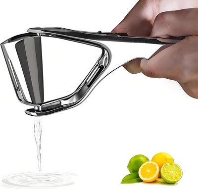 Heavy Duty Lemon Squeezer Stainless Steel - Max Extraction Manual Juicer - Ea...