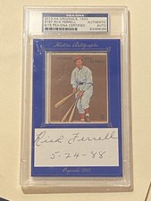 PSA DNA 2013 HA Originals 1933 Goudey Rick Ferrell #197 Auto 6/15 HOF Autograph