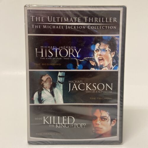Ultimate Thriller, Michael Jackson Collection (DVD Region 1, 2010) *New, Sealed - Picture 1 of 6