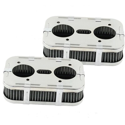 EMPI 8805 X2 WEBER 40-48 IDF DELLORTO DRLA HPMX AIR CLEANERS FILTERS DUNE BUGGY