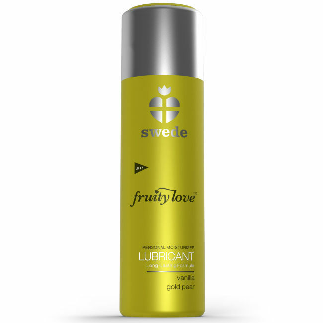 Oral  Sex Lube VANILLA GOLD PEAR Fruity Love  SWEDE Edible Lubricant uk