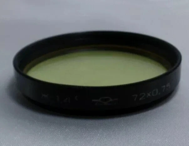 a Yellow 1.4x KMZ 72x0.75 Vintage Light Filter 72mm cap for LENS 9147 - Image 2 of 2