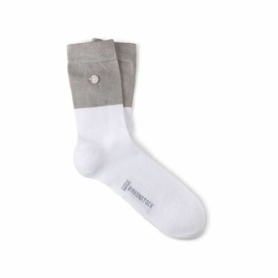 Womens Birkenstock Tabora Grey/White Sandal Socks Size 4-7.5, 35-38 EU