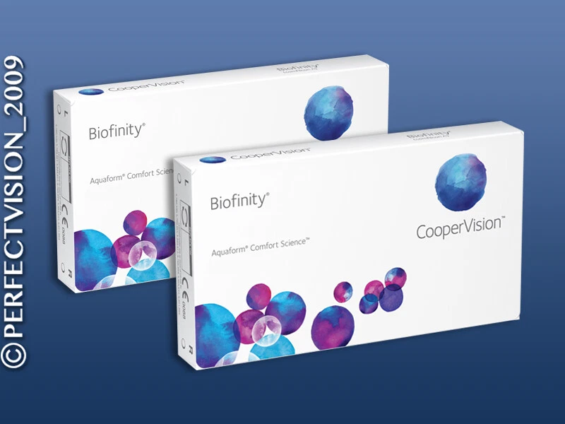 2x6 BIOFINITY Monatslinsen CooperVision + Behälter gratis! super Angebot!