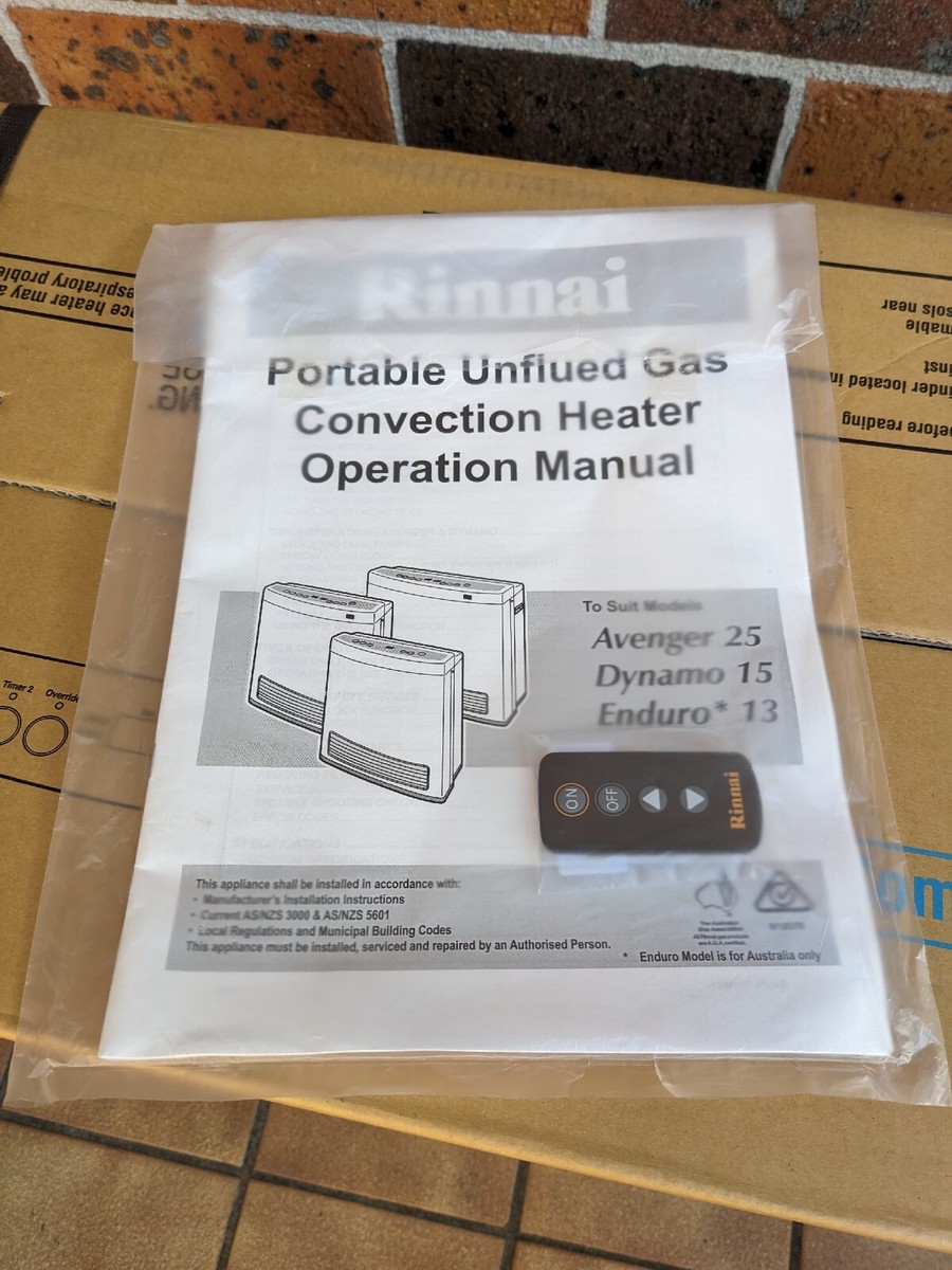 Rinnai Dynamo 15 Natural Gas Heater - In Very Good Condition | eBay