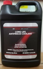 1 Gallon Genuine Lexus Scion Toyota Engine Coolant / Antifreeze Red; Long Life