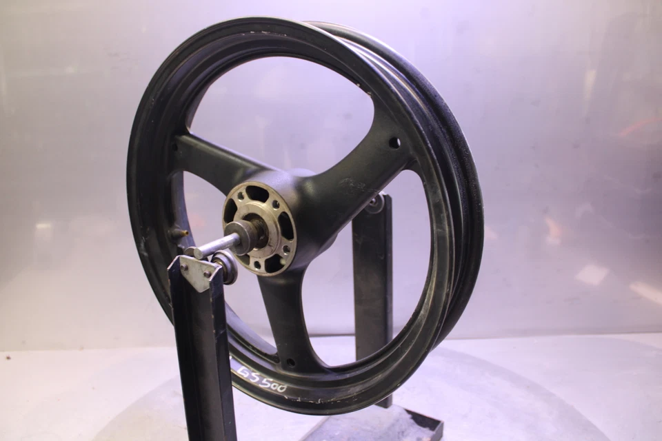 04 05 06 07 09 Suzuki GS500F GS500 GS 500 Front Wheel Rim Straight Foto 2 de 4