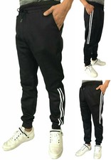 Men Slim Fit Fleece Lined Jogger Pants Sweatpants Gym Sports Running Track pants