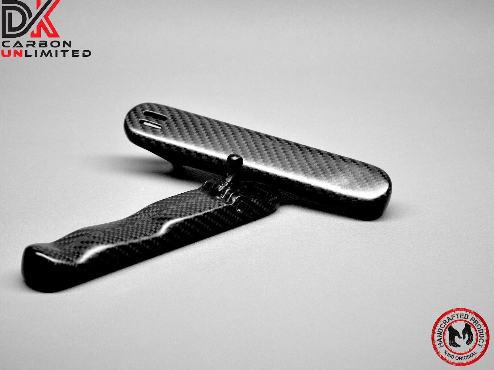 Aston Martin DB12 New Vantage 2025 Gloss Carbon Exterior Door Handles Blades