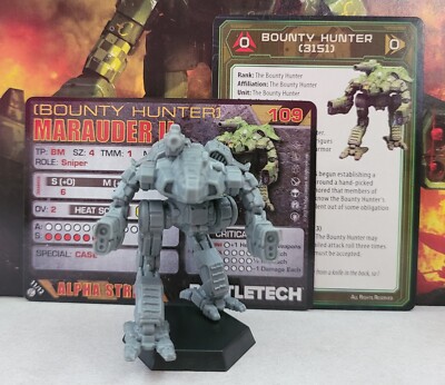 MAD-IIC Marauder IIC Alt Mech Per Battletech - Miniature PMW Versione 12, Stampa 3D In Resina