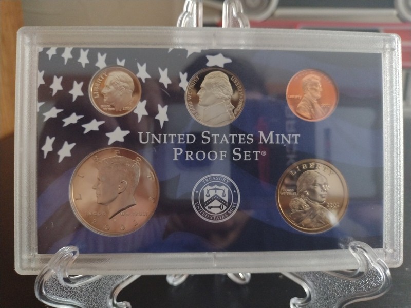 2002 U.S. Mint Proof Set San Francisco with State Quarters
