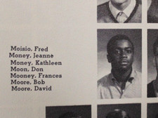 Bobby Moore AKA Ahmad Rashad Football, Mount Tahoma Yearbook Tacoma, Wa. 1967
