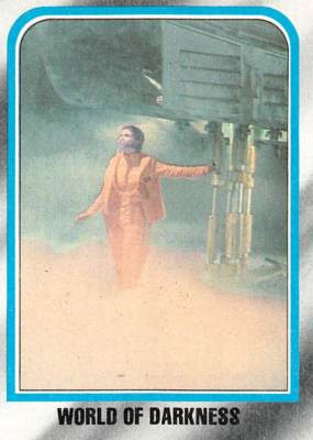 1980 Topps Star Wars #182 World Of Darkness Mynock Hunt Princess Leia B