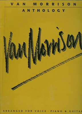 Van Morrison Anthology pvg sheet music songbook Moondance, Domino, Crazy Love