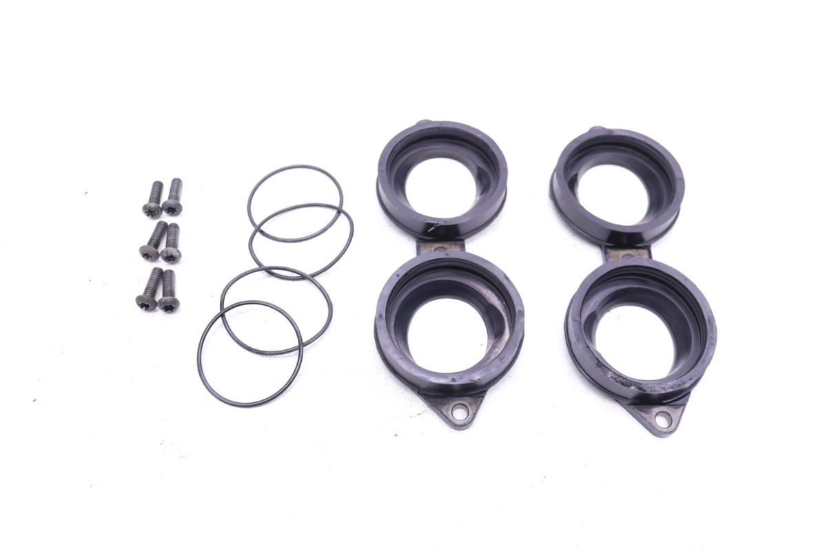 2008 08 09 10 KAWASAKI NINJA ZX10R ZX 10R CARBURETOR BOOT MANIFOLD