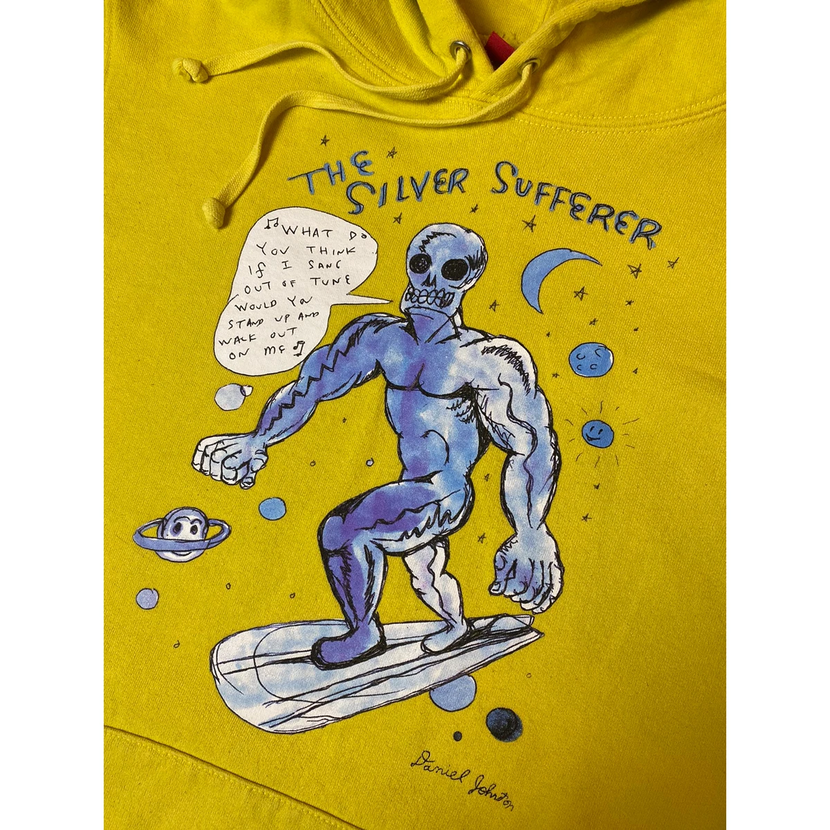 Supreme Daniel Johnston Silver Surfer Hoodie eBay