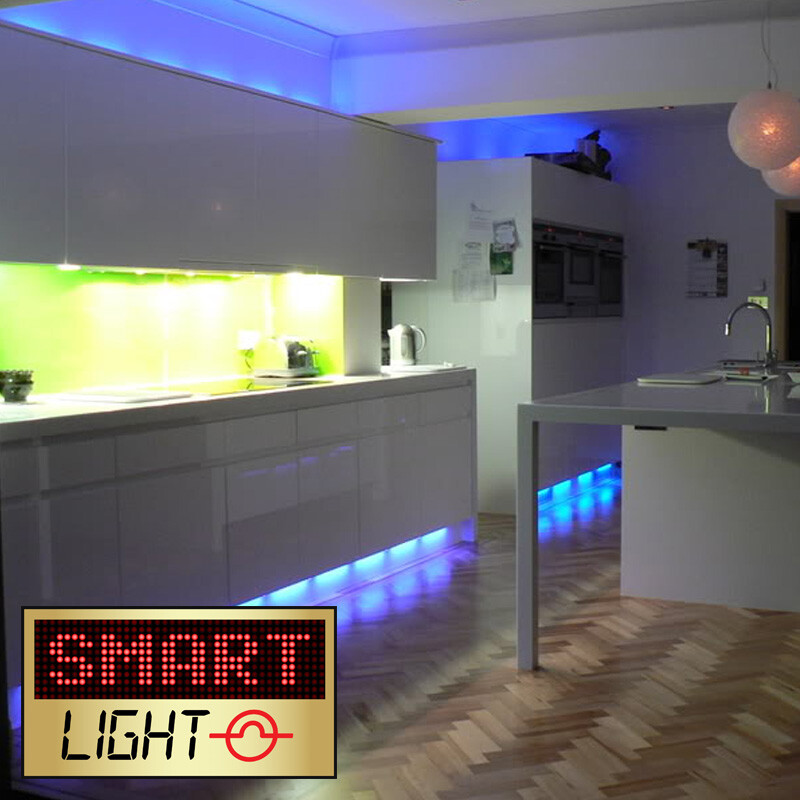 24 In. Hardwired LED Under Cabinet Strip Cove Light, 3000K