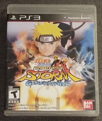 Naruto Shippuden Ultimate Ninja Storm Generations PlayStation 3 PS3 Tested
