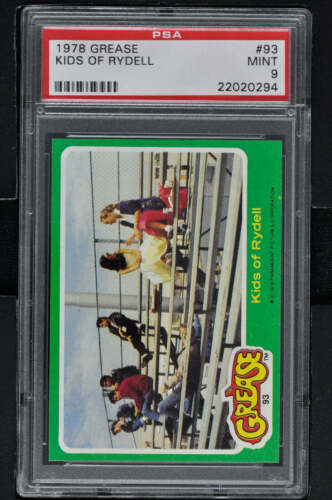 1978 - Topps Grease Series 2 #93 Kids of Rydell - PSA 9 - Photo 1 sur 3