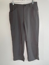 Halara Women's L Flap Pocket Cargo Stretch Straight Leg Hiking Pants Cloudgray