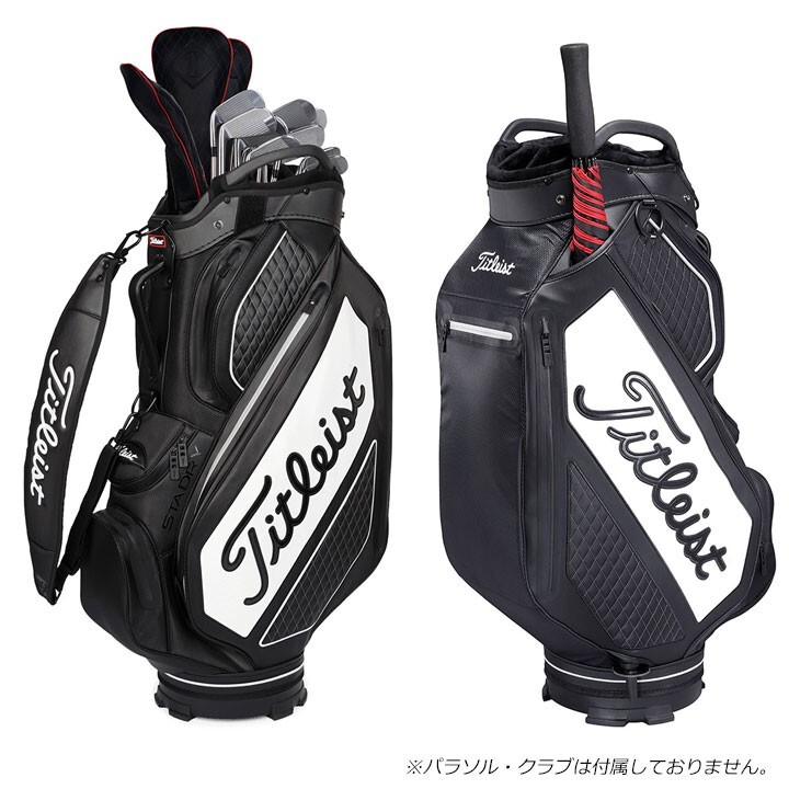 バッグ Titleist - Titleist Caddie Bag LINKSLEGEND Caddie Golf Bag | Leather Golf Bag | Titleist