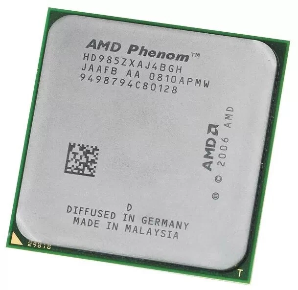 AMD Phenom X4 9850 BE Quad Core Processor 2.5 GHz, Socket AM2/AM2+, 125W CPU - Image 4 of 4