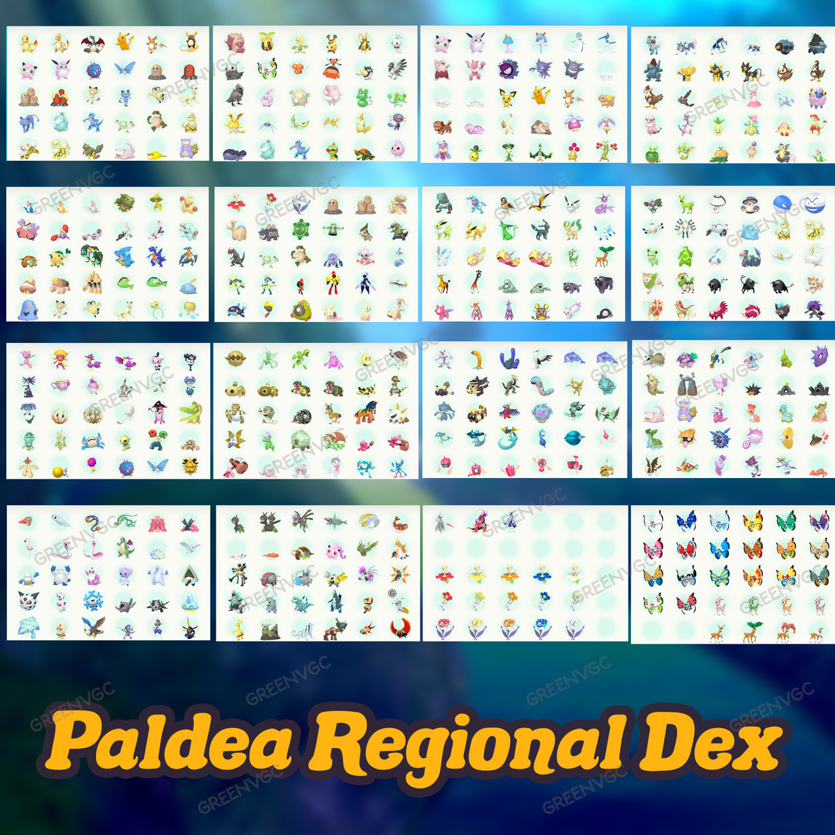 List of Pokémon by Paldea Pokédex number - Bulbapedia, the