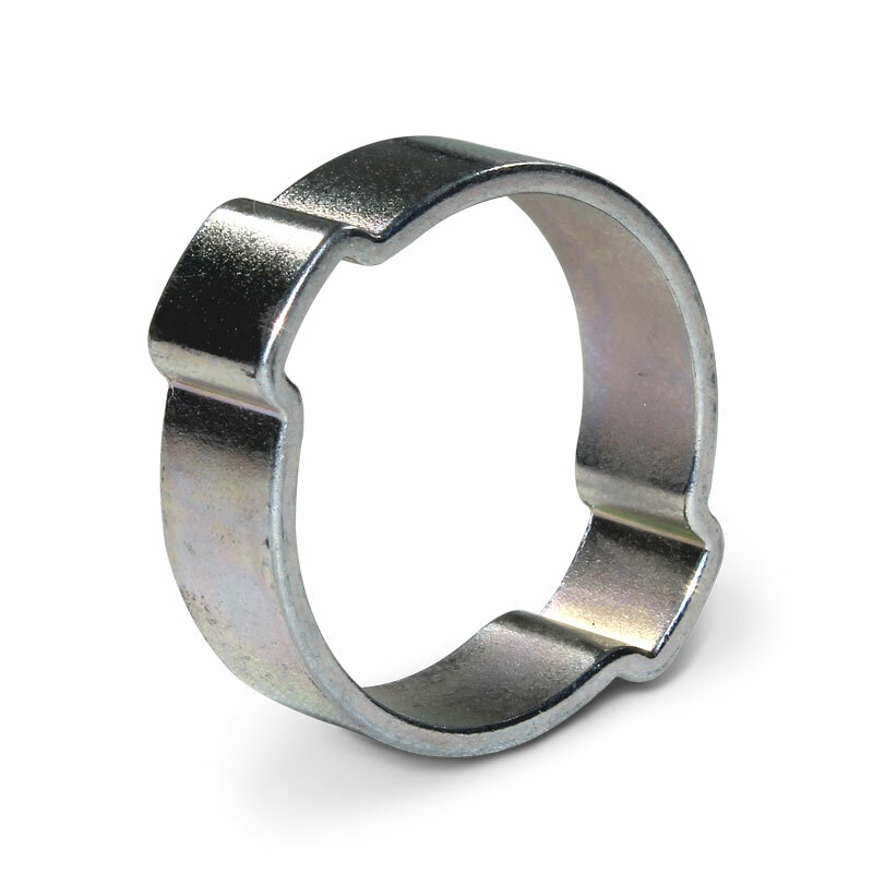 Oetiker 10100027 Zincato Acciaio Tubo Morsetto,Doppio