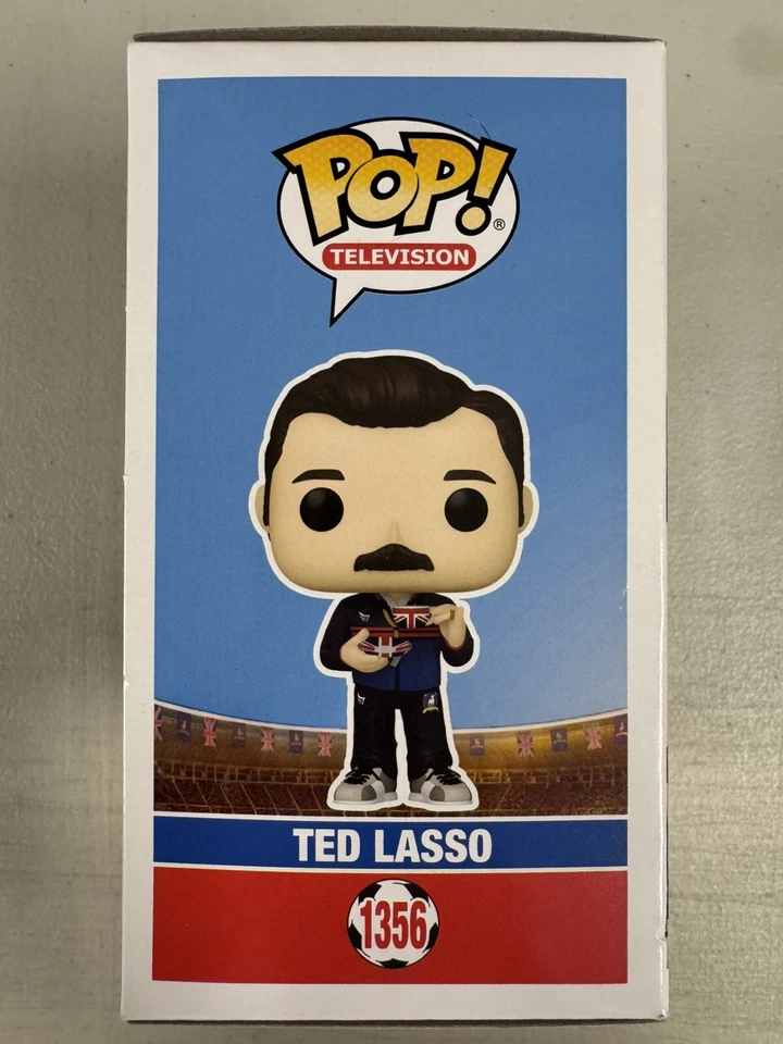 Ted Lasso (con taza de té) 1356 ~ Vinilo Funko Pop ~ CASI COMO NUEVO + PROTECTOR POP GRATIS Foto 4 de 4