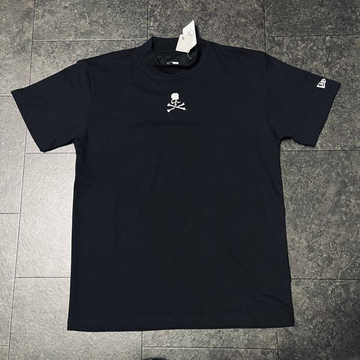 Mastermind New Era Collaboration Golf Stretch Mock Neck T Mastermind New Era Collaboration Golf Stretch Mock Neck T