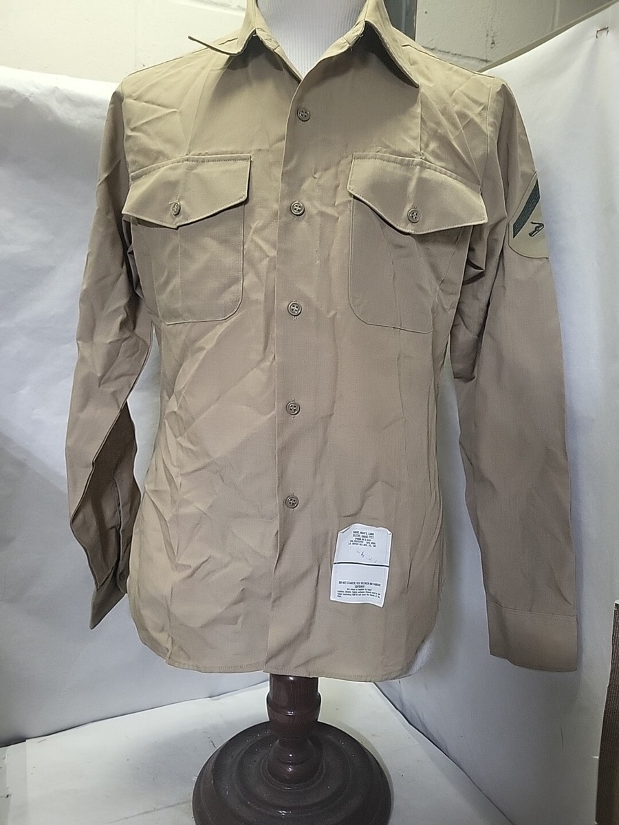 marine corps long sleeve dress shirts United States Marine Corps Embroidered Dress Shirt