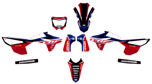 FITS HONDA CRF250R (2022 to 2024) CRF450R (2021 to 2024) Graphic kit decals crf - Picture 5 of 6
