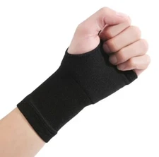 THX4Copper Single Hand and Wrist Compression Support, Black Sz-L   NWOT